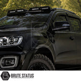 Premium Ford Ranger T6, T7 and T8 mirror covers with integrated LED sequential indicators and gloss styling