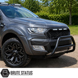 Ford Ranger 2012-2022 T6, T7, T8 Bull Bar (Nudge Bar) Matte Black