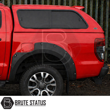 Ford Ranger GLS canopy 2012-2022 sliding windows ventilation ideal for pets and cargo transport