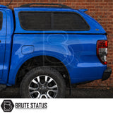 Truckman GLS canopy for Ford Ranger T6 T7 T8 2012-2022 hardtop with roof bars and remote locking
