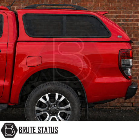 Ford Ranger hardtop canopy 2012-2022 secure truck bed cover with roof bars remote central locking
