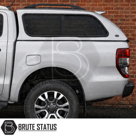 Truckman GLS hardtop Ford Ranger canopy with roof bars LED light heated rear window tinted glass