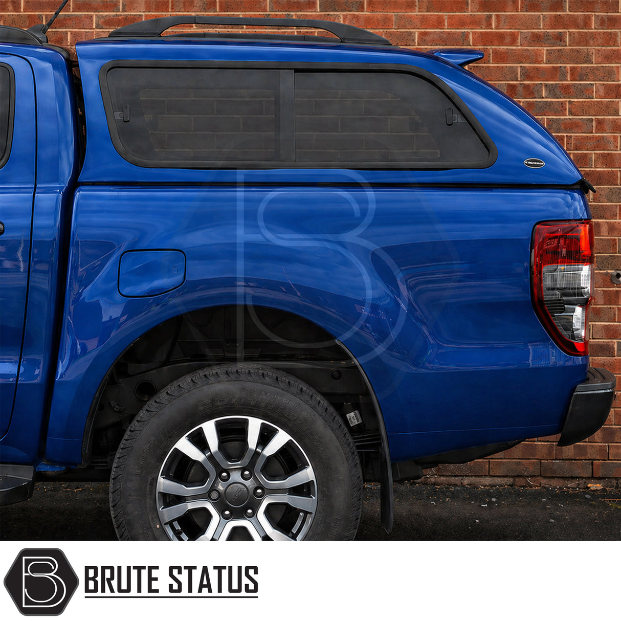 Truckman GLS canopy Ford Ranger 2012-2022 vinyl lined interior roof bars remote locking hardtop
