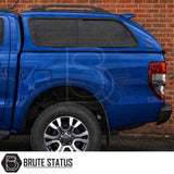 Truckman GLS canopy Ford Ranger 2012-2022 vinyl lined interior roof bars remote locking hardtop