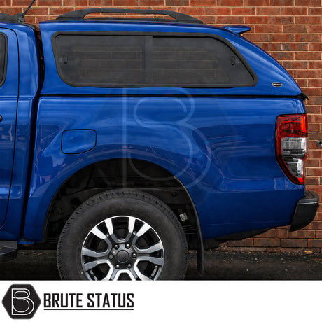 Truckman GLS canopy Ford Ranger 2012-2022 vinyl lined interior roof bars remote locking hardtop