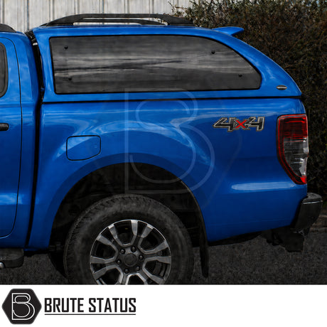 Ford Ranger hardtop canopy 2012-2022 secure truck bed cover with roof bars remote central locking