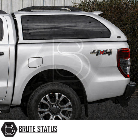 Ford Ranger canopy with roof bars 2012-2022 pop out windows ventilation ideal for pets and cargo