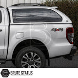 Truckman Grand canopy Ford Ranger 2012-2022 carpet lined interior roof bars remote locking hardtop