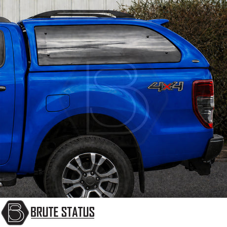 Ford Ranger hardtop canopy remote locking Truckman Grand with roof bars secure pickup storage