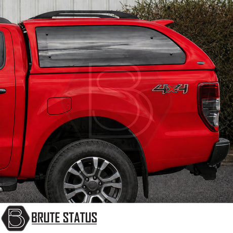 Ford Ranger work canopy 2012-2022 Truckman Grand with roof bars for tools equipment and transport