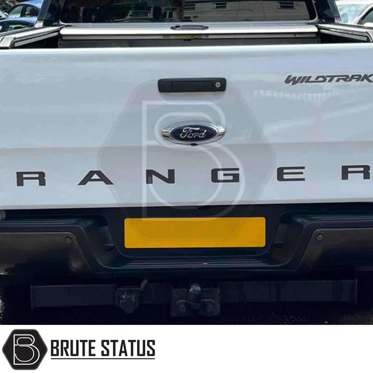 Ford Ranger 2012-2022 Rear Handle - Matt Black – Brute Status