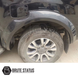 ABS wide wheel arches and 35mm hub-centric spacers for 2015–2021 Ford Ranger T7 T8, Raptor-style fitment