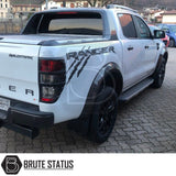 ABS wide wheel arches and 35mm hub-centric spacers for 2015–2021 Ford Ranger T7 T8, Raptor-style fitment