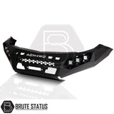 Premium Ford Ranger T7 T8 front winch bumper manufactured from heavy-duty carbon steel for maximum off-road protection