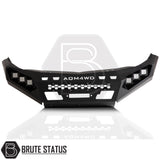 Heavy-duty Ford Ranger winch bumper upgrade with carbon steel construction, aggressive styling and enhanced front-end protection