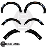 Ford Ranger 2015-2022 OEM style wide arch kit in gloss black with factory-inspired design and 45mm extension
