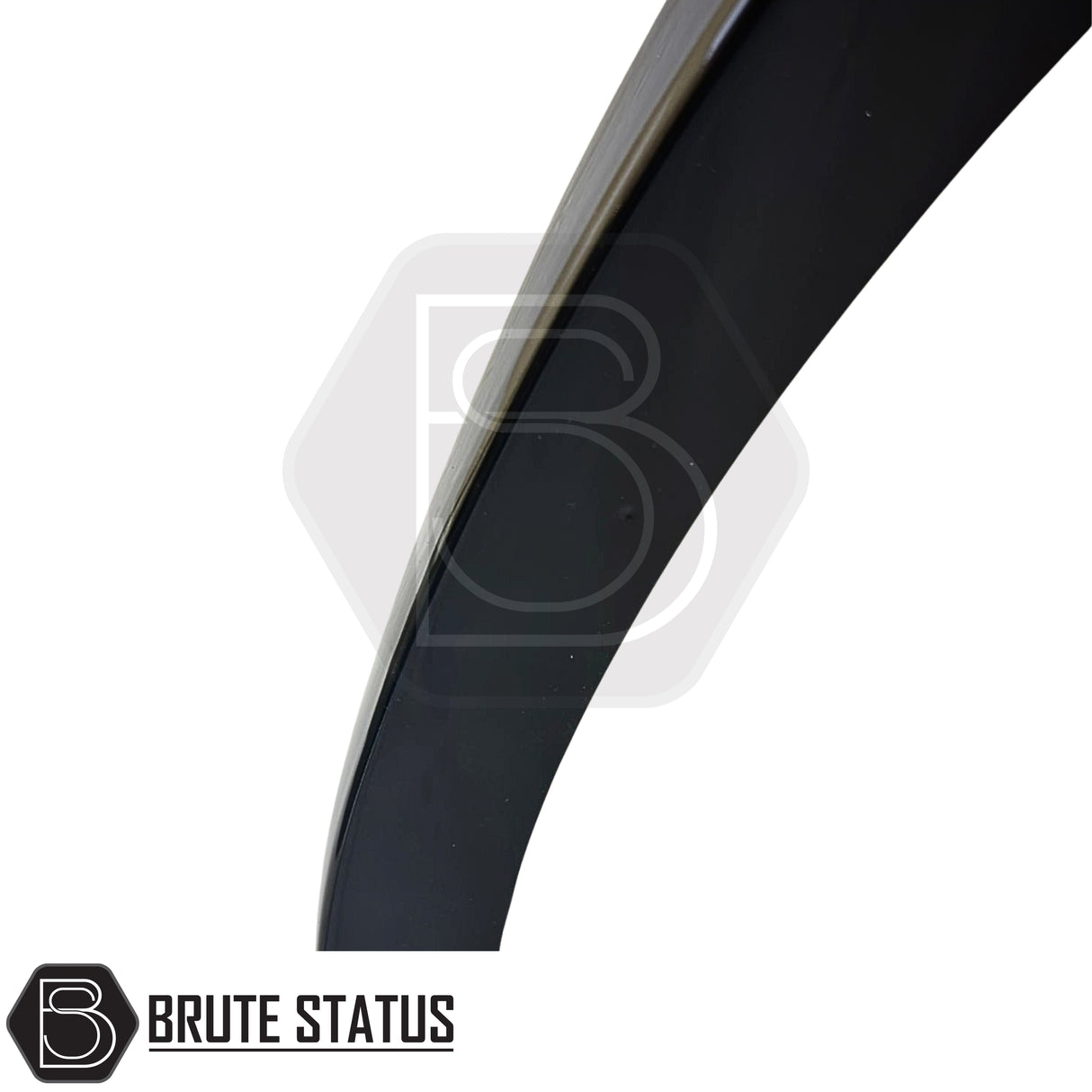 Gloss black Ford Ranger arch flares for 2016-2022 models with no permanent vehicle modifications required