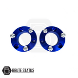 Ford Ranger 2019–2022 T8 suspension lift front shock spacer kit with heat-treated mounting hardware