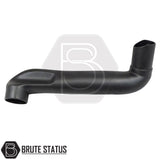 Ford Ranger 2019-2022 off-road snorkel featuring polished 304 stainless steel construction and raised air intake for cleaner engine airflow.