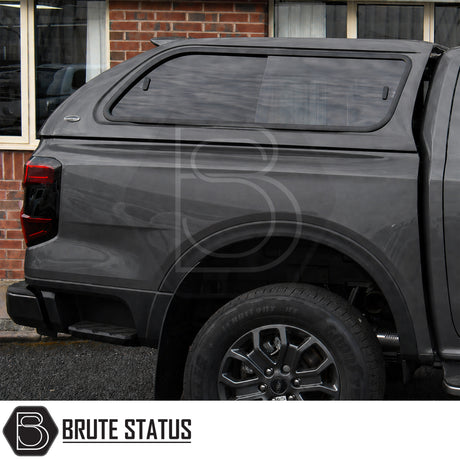 Truckman GLS canopy for Ford Ranger 2023 T9 cab high hardtop with sliding windows and remote locking