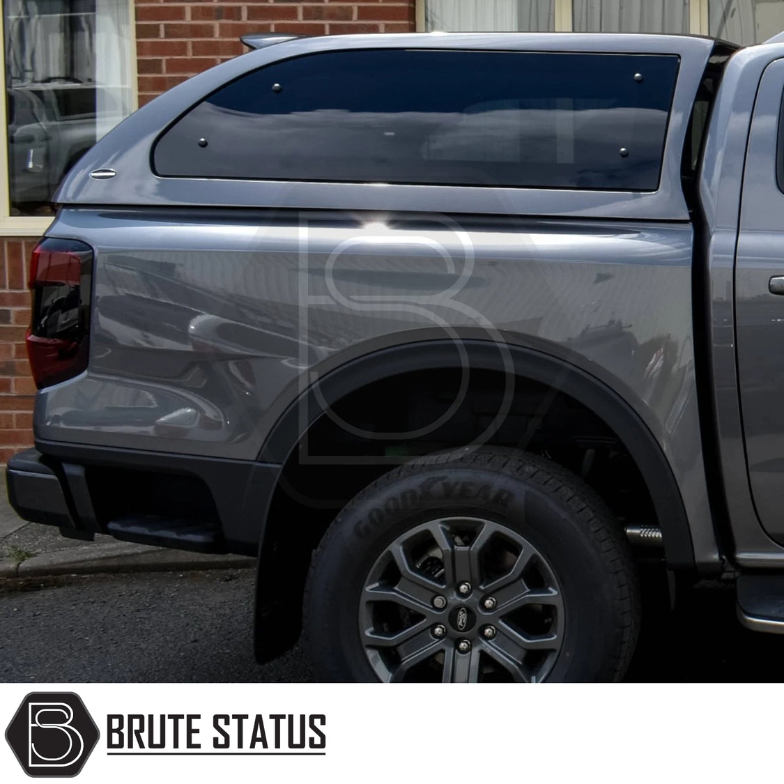 Ford Ranger 2023+ T9 Truckman RS Hardtop Canopy - Glazed Rear Window ...