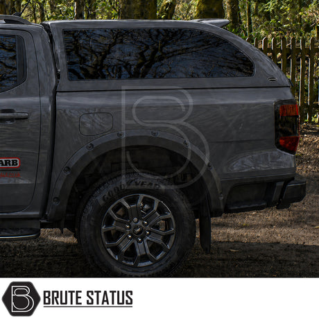 Ford Ranger hardtop canopy 2023+ secure truck bed cover with remote locking and pop out side windows