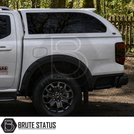 Ford Ranger T9 2023 hardtop canopy cab height truck bed cover with tinted windows and remote locking