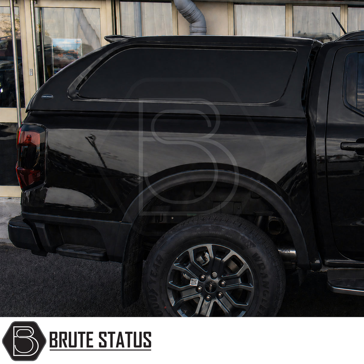 Truckman L-Series canopy for Ford Ranger 2023 T9 cab high hardtop with remote central locking
