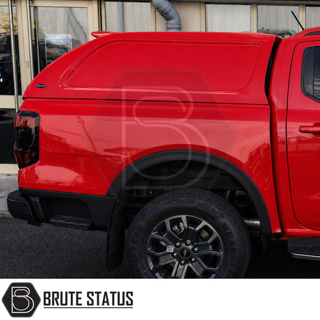 Truckman L-Series canopy Ford Ranger 2023+ carpet lined interior remote locking premium hardtop