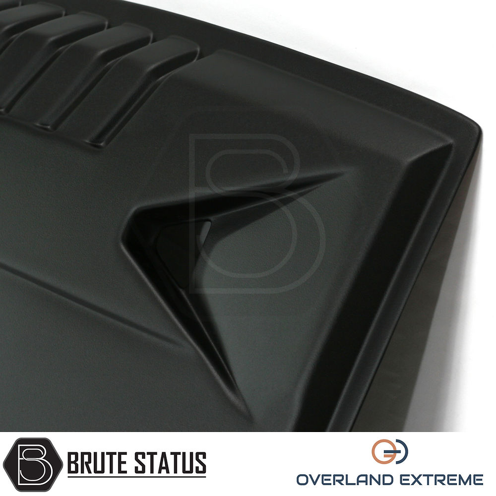 Aftermarket bonnet scoop for 2012–2015 Ford Ranger pickup, Raptor inspired design with washer jet cutouts and durable ABS construction.