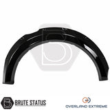 Premium Ford Ranger 2023+ wide arch conversion kit with gloss black finish, enhancing road presence and off-road attitude.