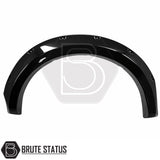 Gloss black riveted fender flare kit for Ford Ranger T9 2023+ Overland Extreme wide arches