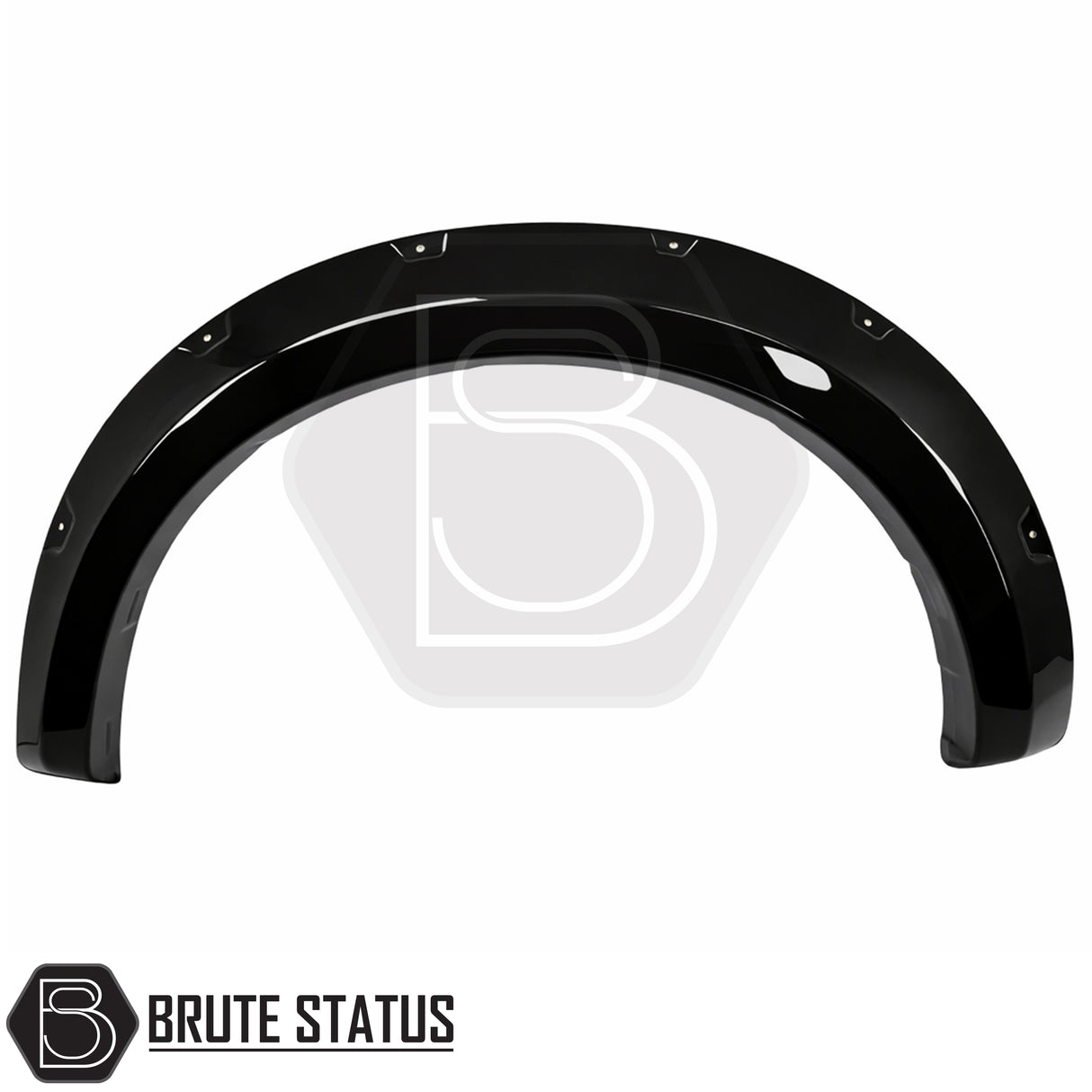 Ford Ranger T9 2023+ gloss black wide arch kit riveted style off-road fender flares