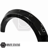 Gloss black Overland Extreme wide arches Ford Ranger T9 2023+ riveted style fender flares