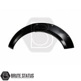 Riveted style gloss black wheel arch flares for Ford Ranger T9 2023 double cab no drilling required