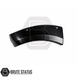 Ford Ranger 2023 facelift wide arch kit gloss black ABS fender flares with chrome rivet styling