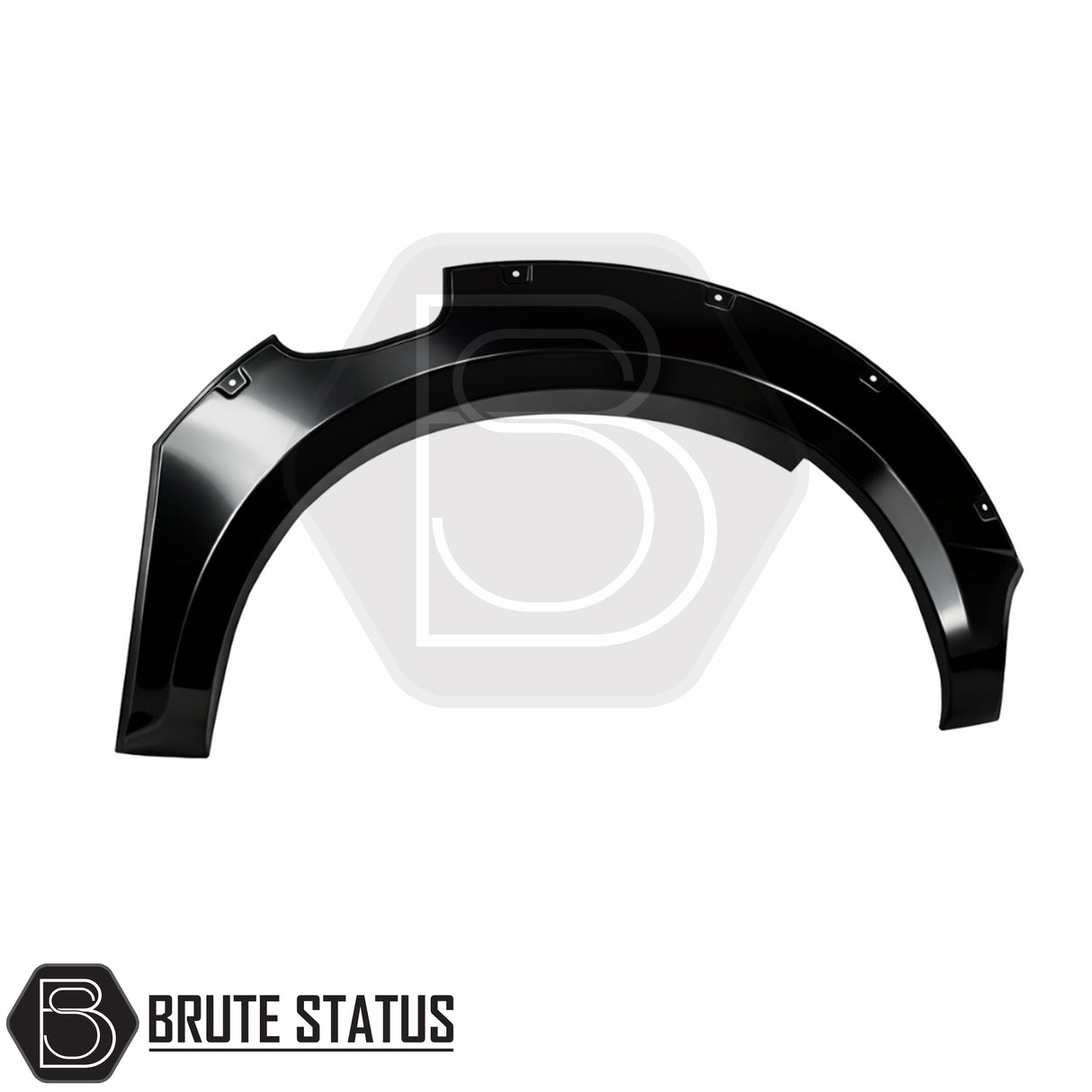 Ford Ranger 2023+ riveted wide arch kit gloss black easy fit 3M tape fender flare extensions