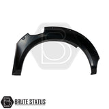Ford Ranger T9 2023+ Wide Arch Kit (Riveted Style), featuring robust black arches with chrome rivets, designed to enhance your truck's appearance.