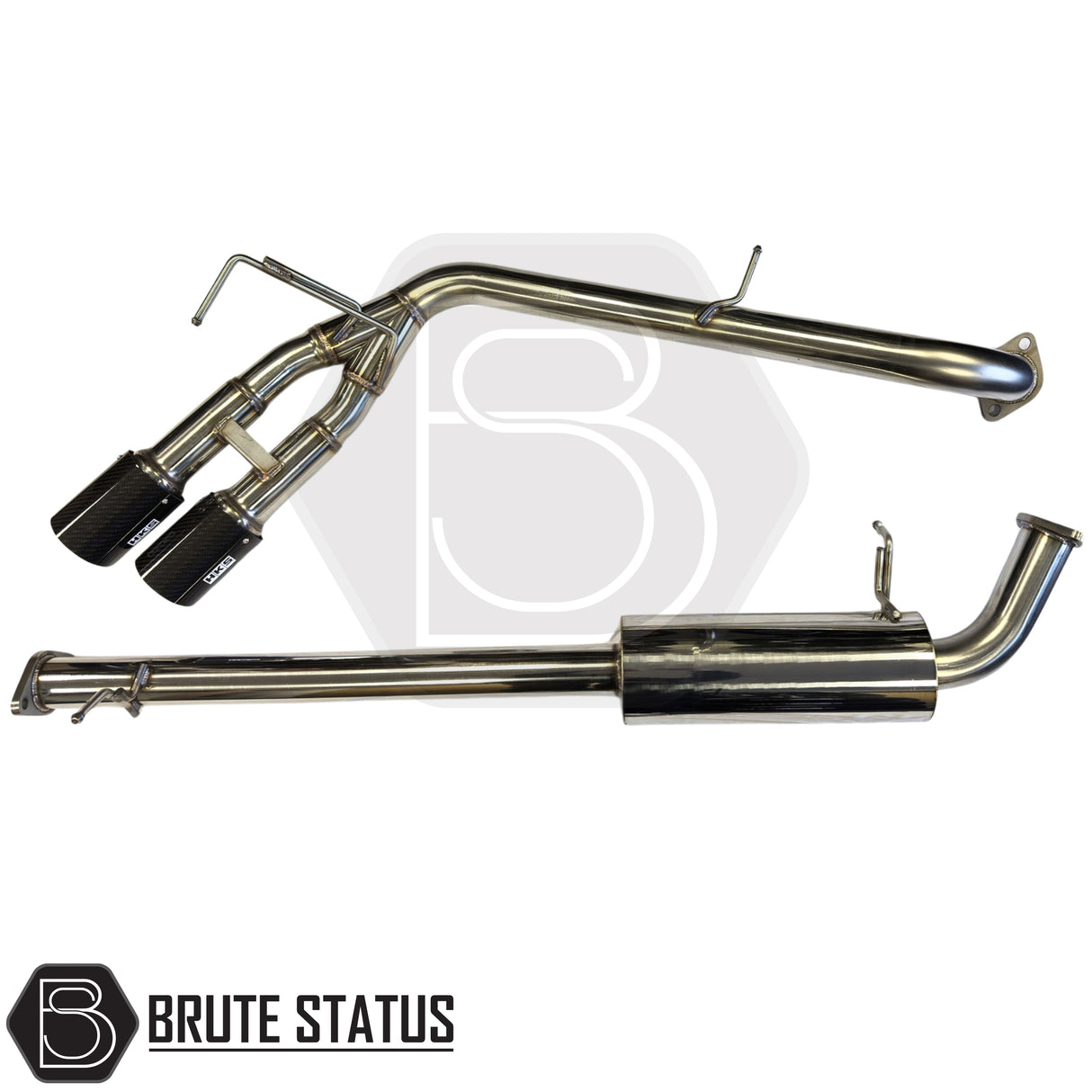 Ford Ranger 2023+ T9 Side Exit Exhaust with Twin Carbon Tips – premium stainless steel performance upgrade