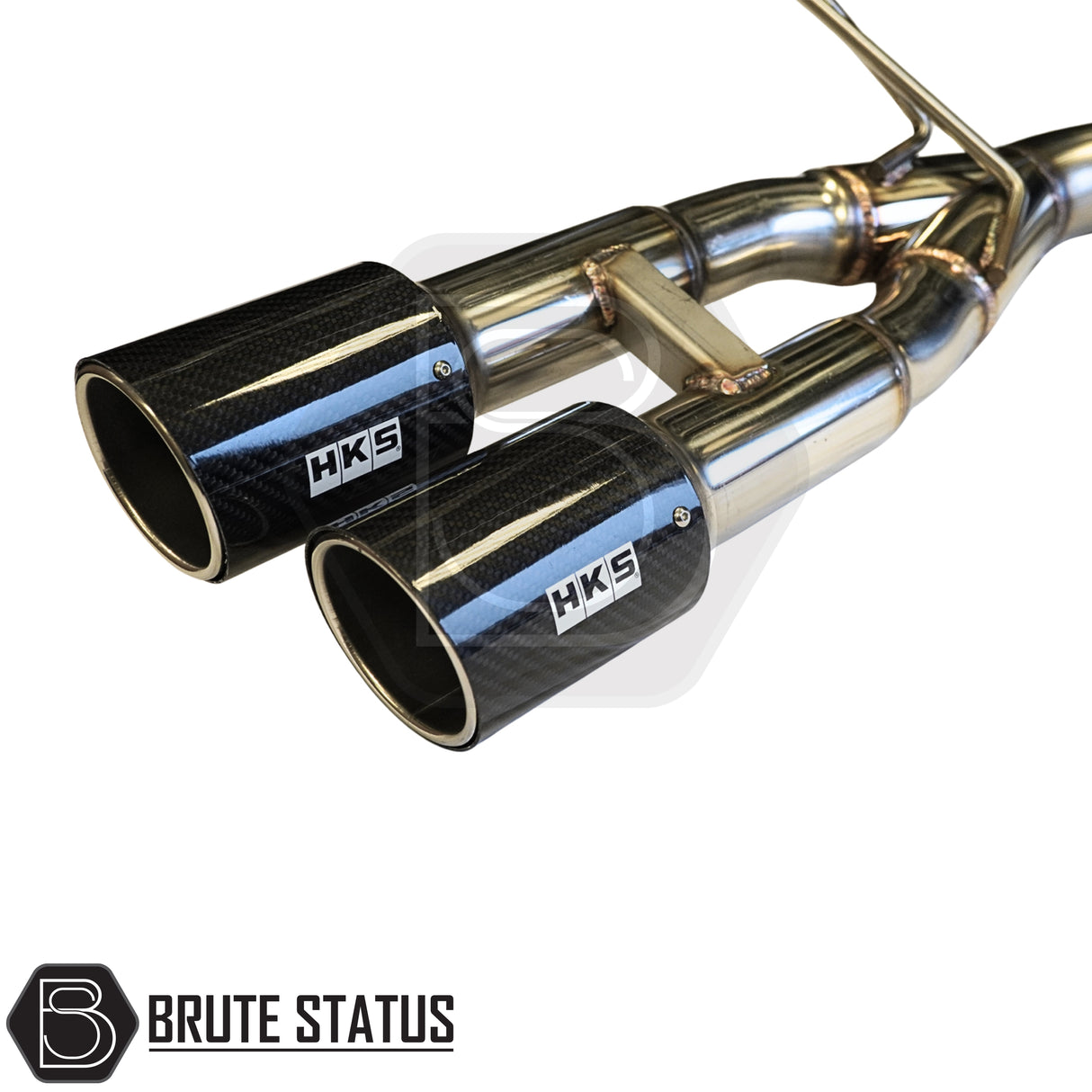 Ford Ranger 2023+ T9 truck exhaust with sporty twin carbon tips and improved airflow design