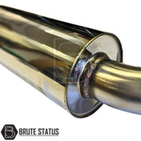 Ford Ranger T9 2023+ truck exhaust – side exit design for bold, modern truck aesthetics