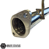 High-quality stainless steel side exit exhaust for 2023+ Ford Ranger with twin carbon tips