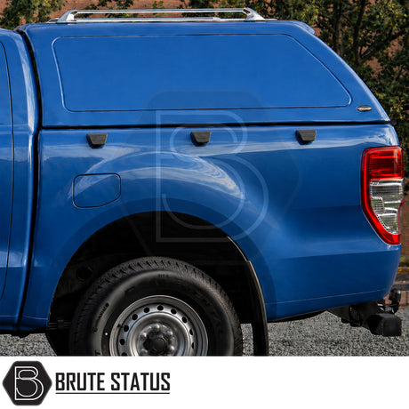 Ford Ranger RS hardtop canopy clamp fit system no drill commercial pickup canopy 2012-2022