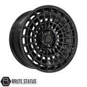Hawke AWD Wheels Rage in Matte or Gloss Black