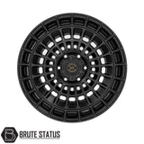 Hawke AWD Wheels Rage in Matte or Gloss Black