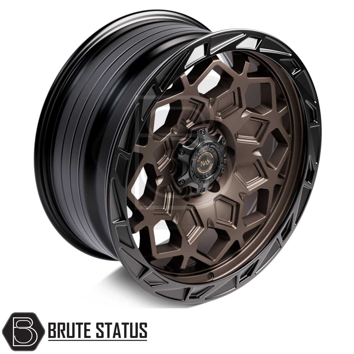 Premium Hawke AWD Apex 20x9 alloy wheels for trucks and SUVs with matte black multi-spoke design