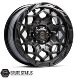Hawke AWD Apex matte black alloy wheel set with bronze accents featuring 6x139.7 fitment and ET12 offset