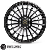 20-inch Hawke Nevada alloy wheel set for pickup trucks and 4x4 vehicles with heavy-duty 1150kg load capacity
