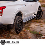 JR Wheels JRX4 alloy wheel in Matt Black with polished lip, available in multiple bolt patterns and offsets. Sizes include 16x9 ET0 6x139.7, 16x9 ET-10 6x114.3, 17x8.5 ET20 6x139.7, 17x8.5 ET20 6x114.3, 18x9 ET20 6x139.7. Comes as a set of 4 and includes internal drive wheel nuts.