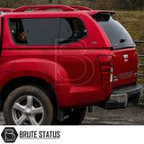 Luxury Isuzu D-Max Truckman GLS canopy with sliding side windows and integrated roof bars